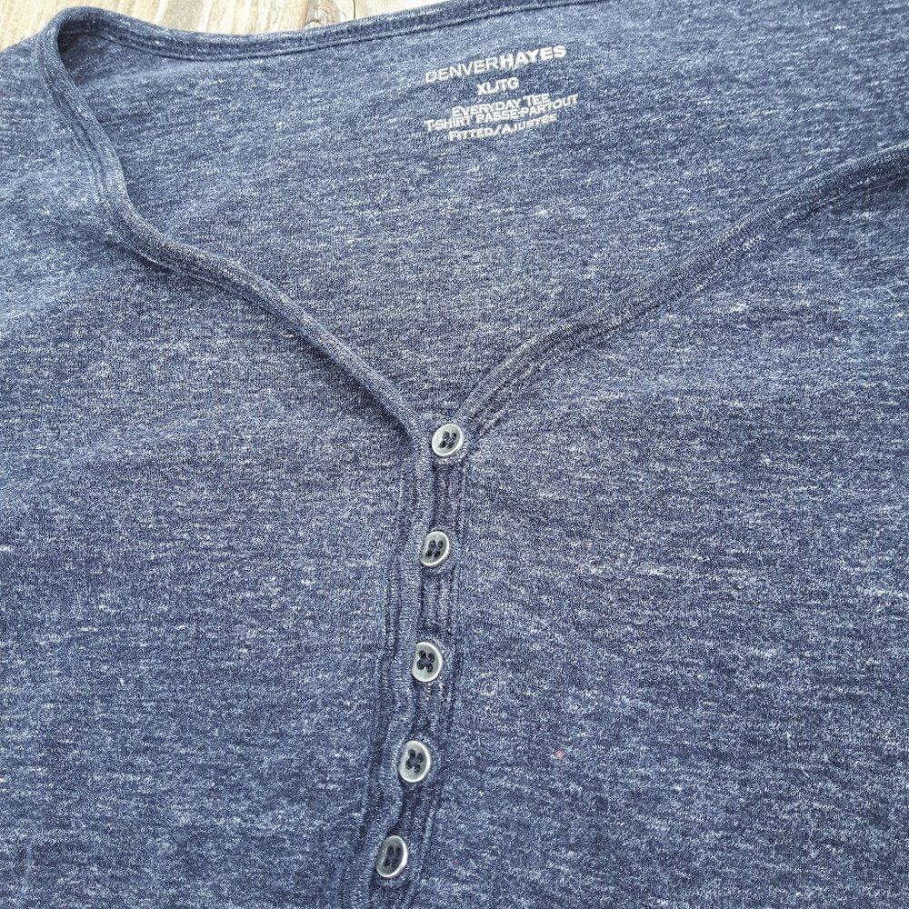 Denver Hayes Henley Long sleeve XL